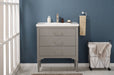 Mason 30" Single Sink Vanity with Porcelain Top-Frovial