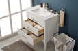 Mason 30" Single Sink Vanity with Porcelain Top-Frovial