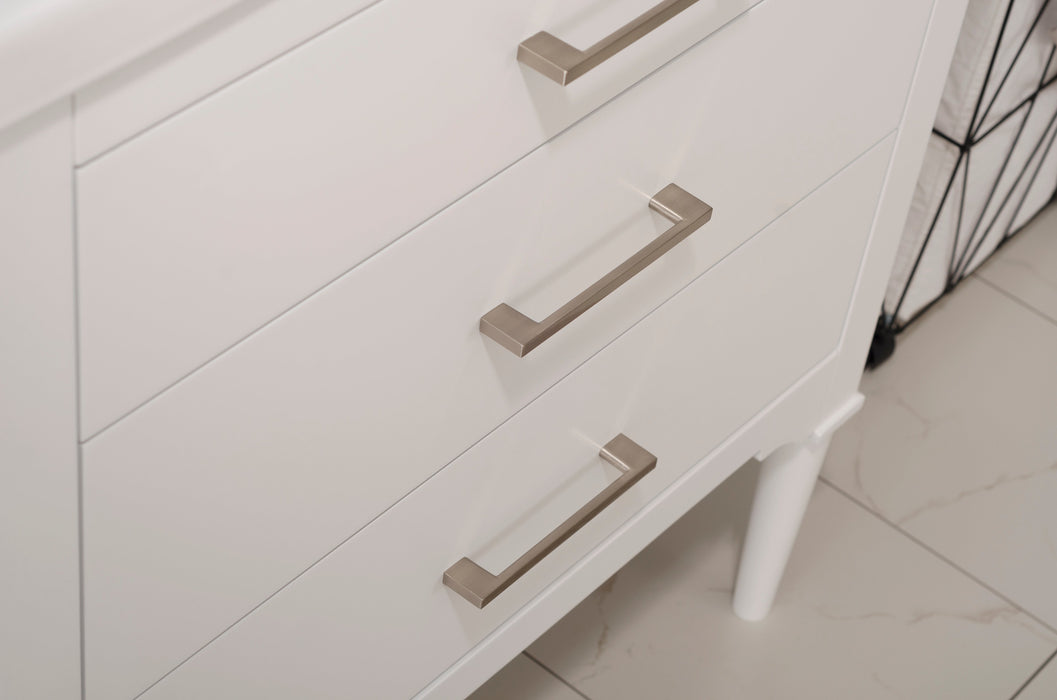 Mason 30" Single Sink Vanity with Porcelain Top-Frovial