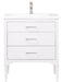 Mason 30" Single Sink Vanity with Porcelain Top-Frovial