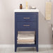 Cara 20" Single Sink Vanity with Porcelain Top-Frovial