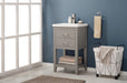 Cara 20" Single Sink Vanity with Porcelain Top-Frovial