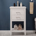 Cara 20" Single Sink Vanity with Porcelain Top-Frovial