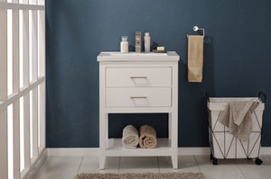 Cara 24" Single Sink Vanity with Porcelain Top-Frovial