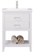 Cara 24" Single Sink Vanity with Porcelain Top-Frovial