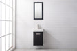 Stella 16.5" Single Sink Vanity with Porcelain Top-Frovial