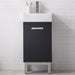 Stella 16.5" Single Sink Vanity with Porcelain Top-Frovial