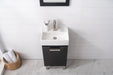 Stella 16.5" Single Sink Vanity with Porcelain Top-Frovial