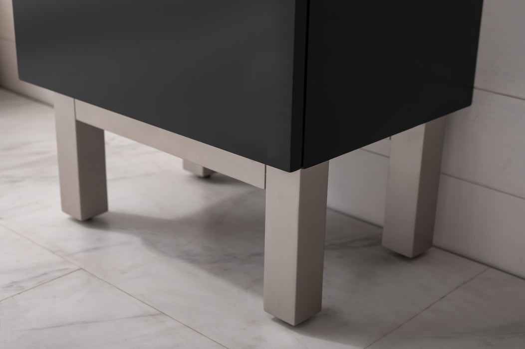 Stella 16.5" Single Sink Vanity with Porcelain Top-Frovial