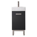 Stella 16.5" Single Sink Vanity with Porcelain Top-Frovial