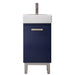 Stella 16.5" Single Sink Vanity with Porcelain Top-Frovial