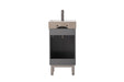 Stella 16.5" Single Sink Vanity with Porcelain Top-Frovial