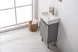 Stella 16.5" Single Sink Vanity with Porcelain Top-Frovial