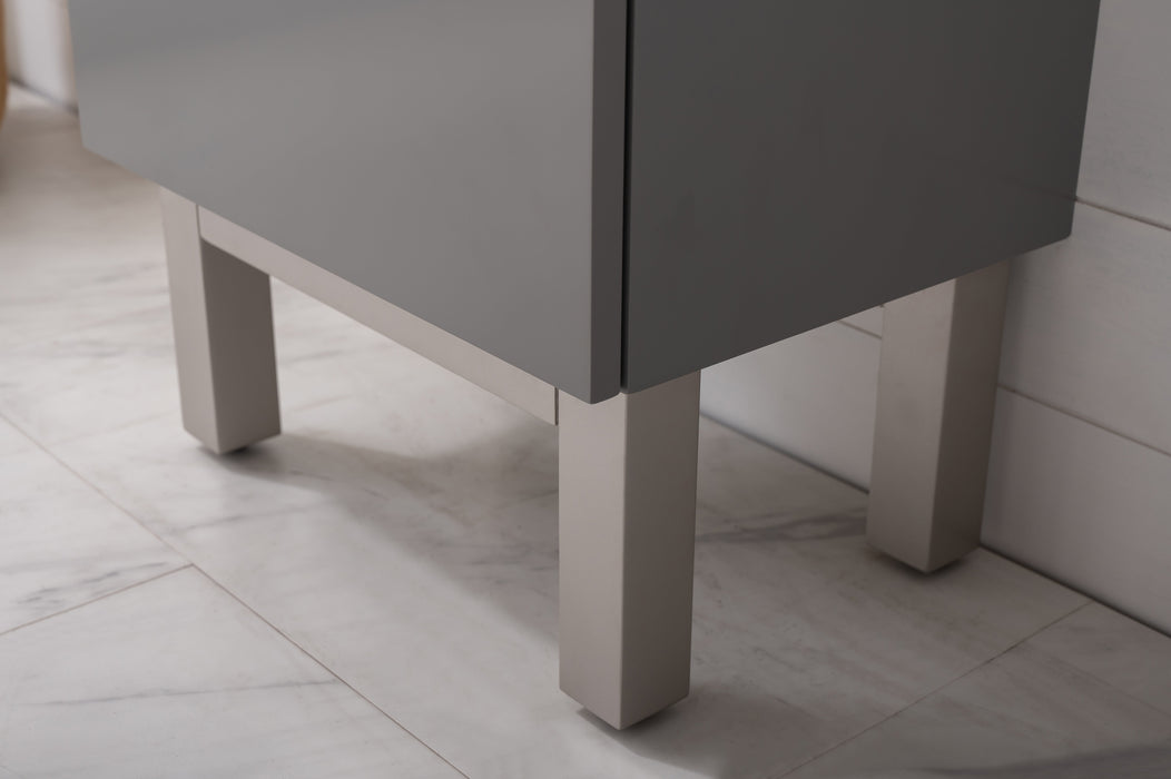Stella 16.5" Single Sink Vanity with Porcelain Top-Frovial