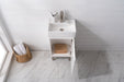 Stella 16.5" Single Sink Vanity with Porcelain Top-Frovial