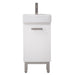 Stella 16.5" Single Sink Vanity with Porcelain Top-Frovial