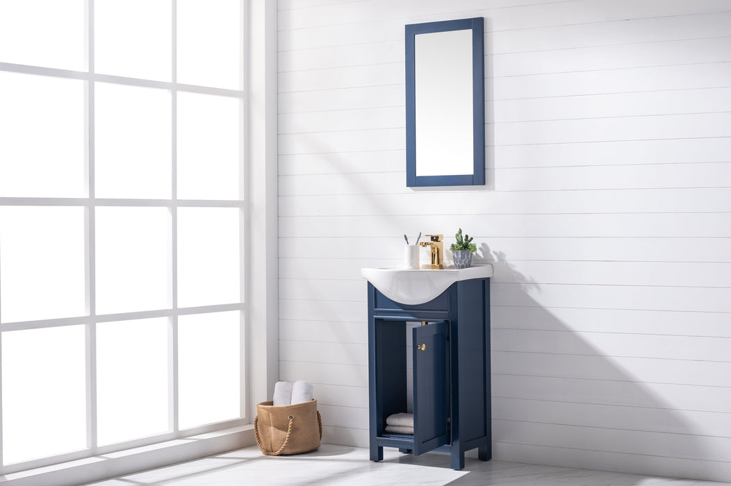Marian 20" Single Sink Vanity with Porcelain Top-Frovial