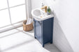 Marian 20" Single Sink Vanity with Porcelain Top-Frovial