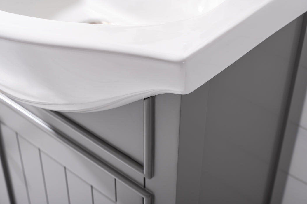 Marian 20" Single Sink Vanity with Porcelain Top-Frovial