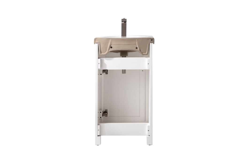 Marian 20" Single Sink Vanity with Porcelain Top-Frovial
