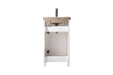 Marian 20" Single Sink Vanity with Porcelain Top-Frovial