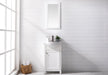 Marian 20" Single Sink Vanity with Porcelain Top-Frovial