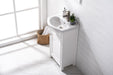 Marian 20" Single Sink Vanity with Porcelain Top-Frovial