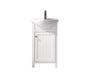 Marian 20" Single Sink Vanity with Porcelain Top-Frovial