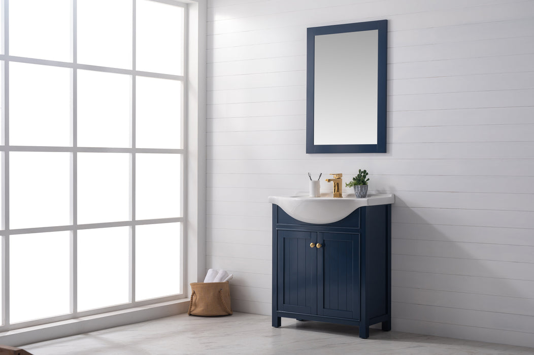 Marian 30" Single Sink Vanity with Porcelain Top-Frovial