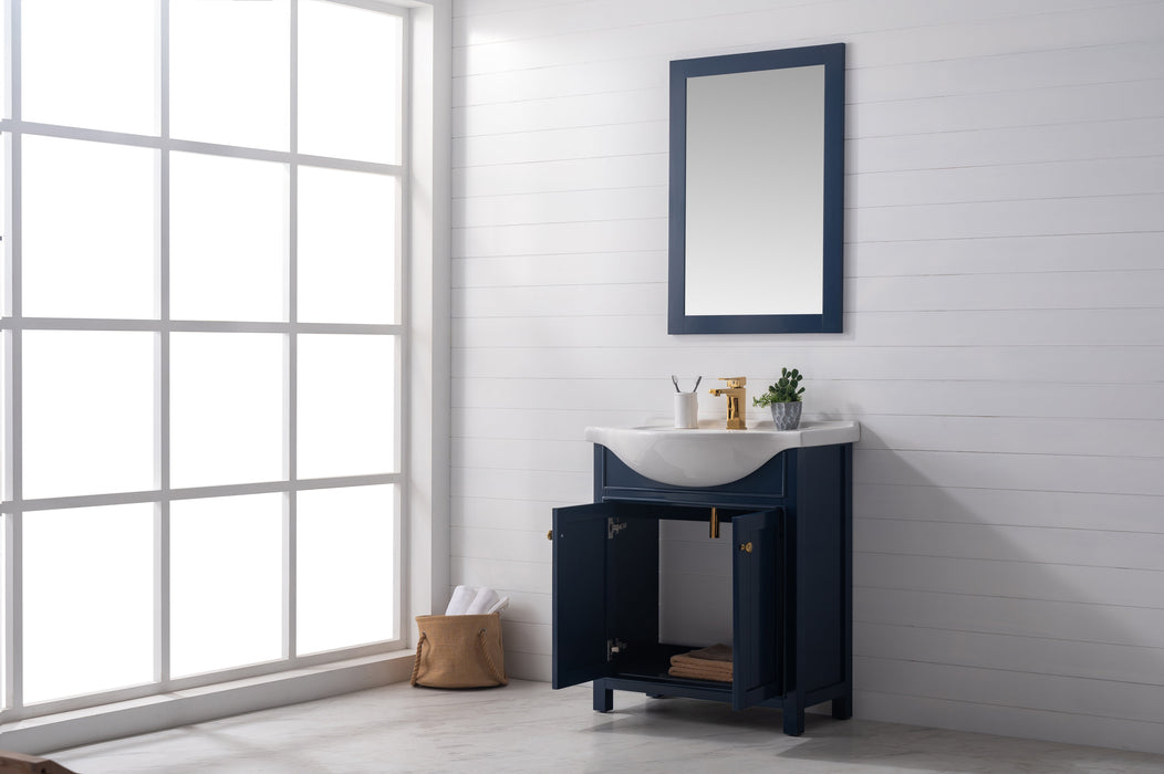 Marian 30" Single Sink Vanity with Porcelain Top-Frovial