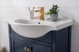 Marian 30" Single Sink Vanity with Porcelain Top-Frovial