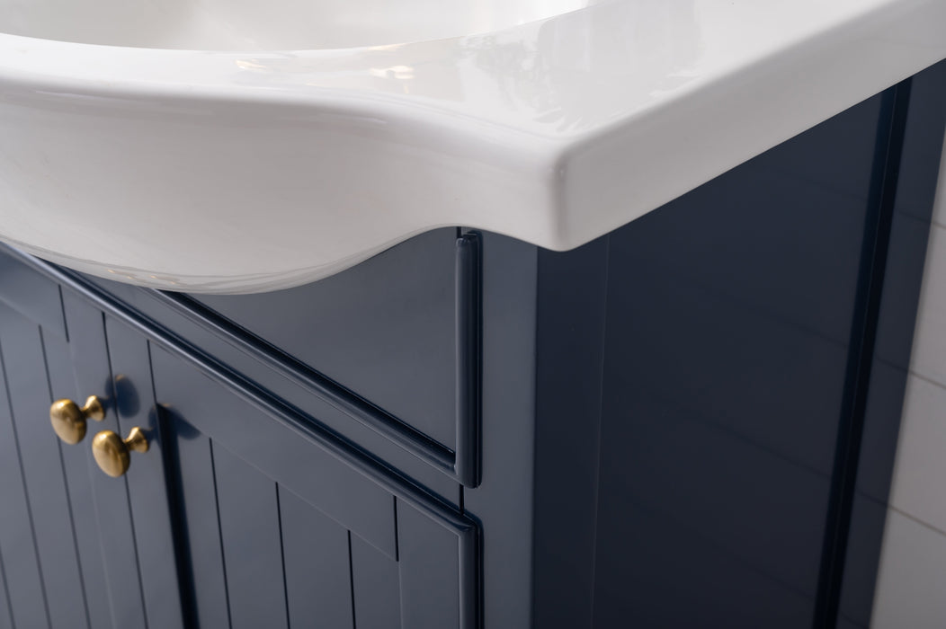 Marian 30" Single Sink Vanity with Porcelain Top-Frovial