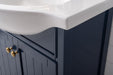 Marian 30" Single Sink Vanity with Porcelain Top-Frovial
