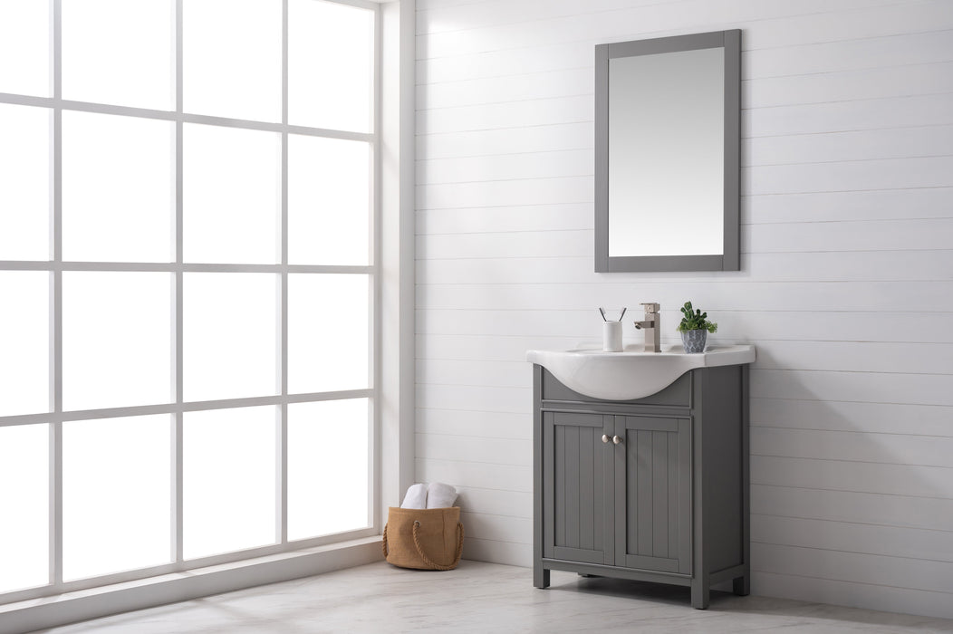 Marian 30" Single Sink Vanity with Porcelain Top-Frovial