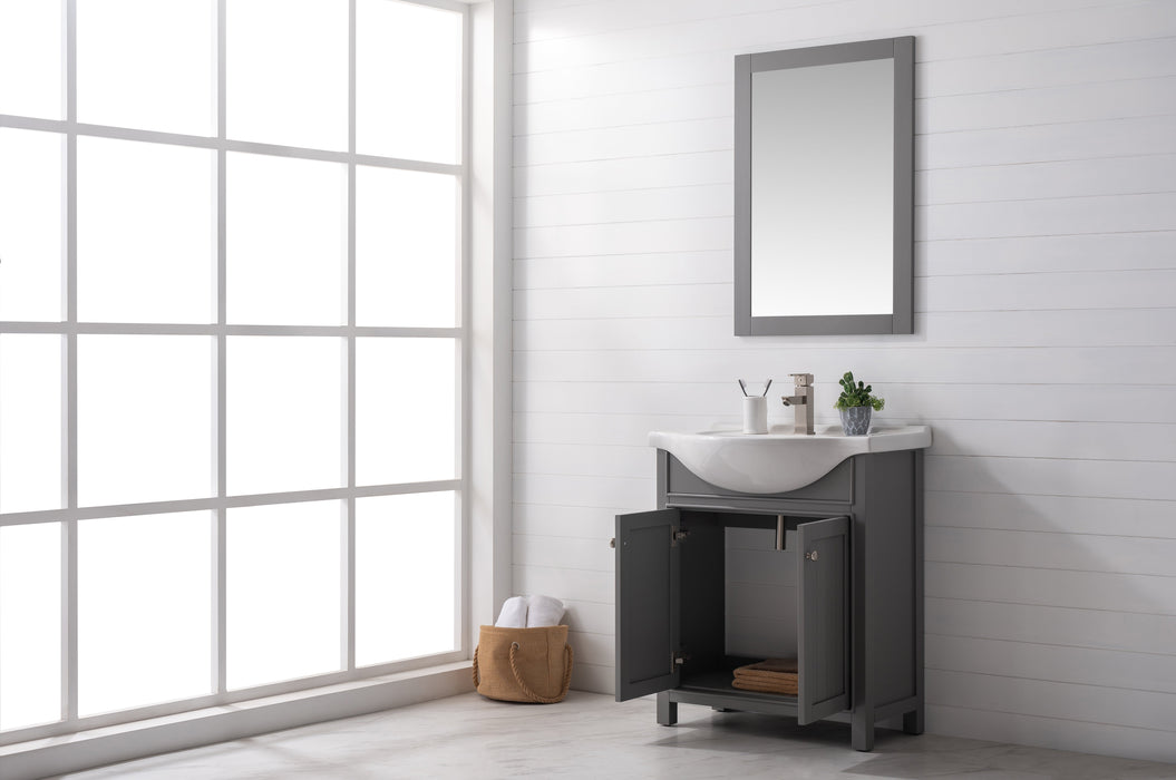 Marian 30" Single Sink Vanity with Porcelain Top-Frovial