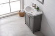 Marian 30" Single Sink Vanity with Porcelain Top-Frovial