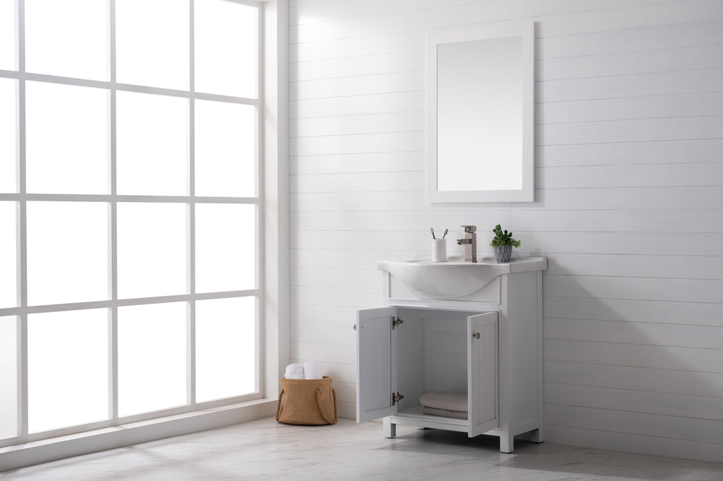 Marian 30" Single Sink Vanity with Porcelain Top-Frovial