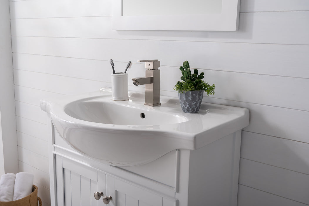 Marian 30" Single Sink Vanity with Porcelain Top-Frovial