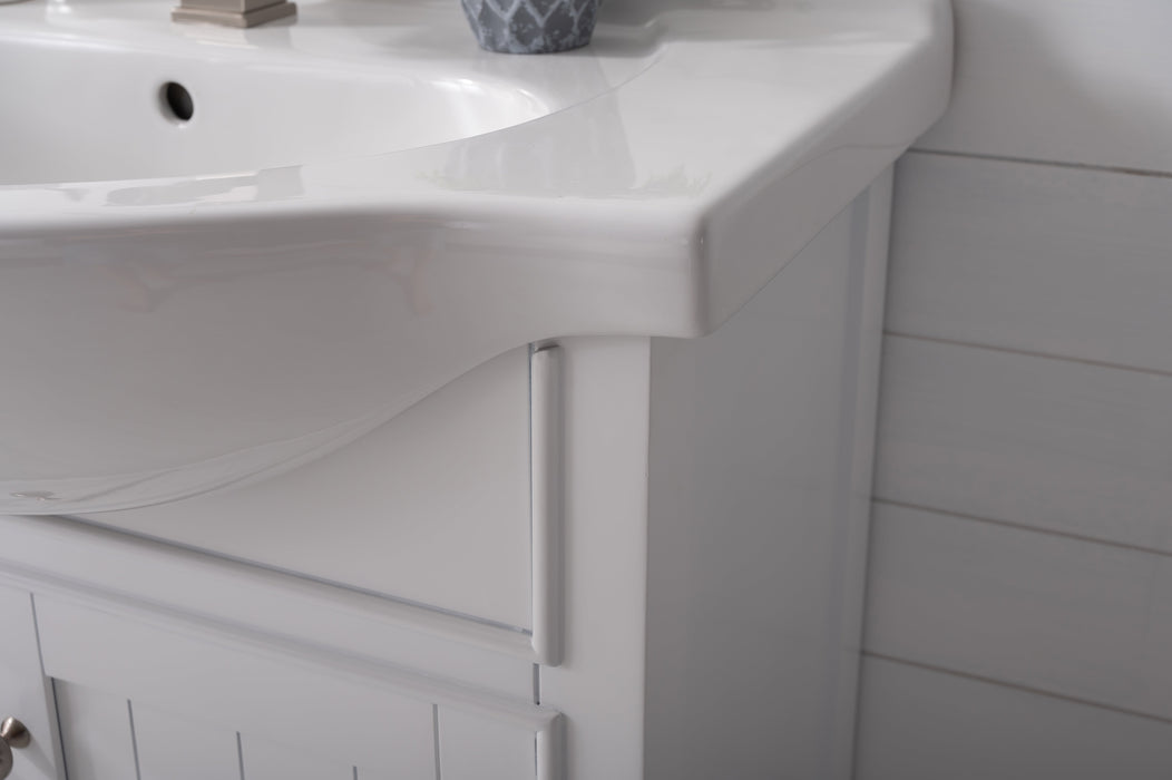 Marian 30" Single Sink Vanity with Porcelain Top-Frovial