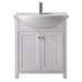 Marian 30" Single Sink Vanity with Porcelain Top-Frovial