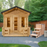CT Georgian Cabin Sauna With Porch - Frovial