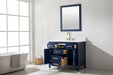 Valentino 42" Single Sink Vanity with White Quartz Top-Frovial