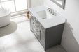 Valentino 42" Single Sink Vanity with White Quartz Top-Frovial