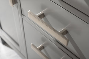 Valentino 42" Single Sink Vanity with White Quartz Top-Frovial