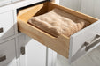 Valentino 42" Single Sink Vanity with White Quartz Top-Frovial