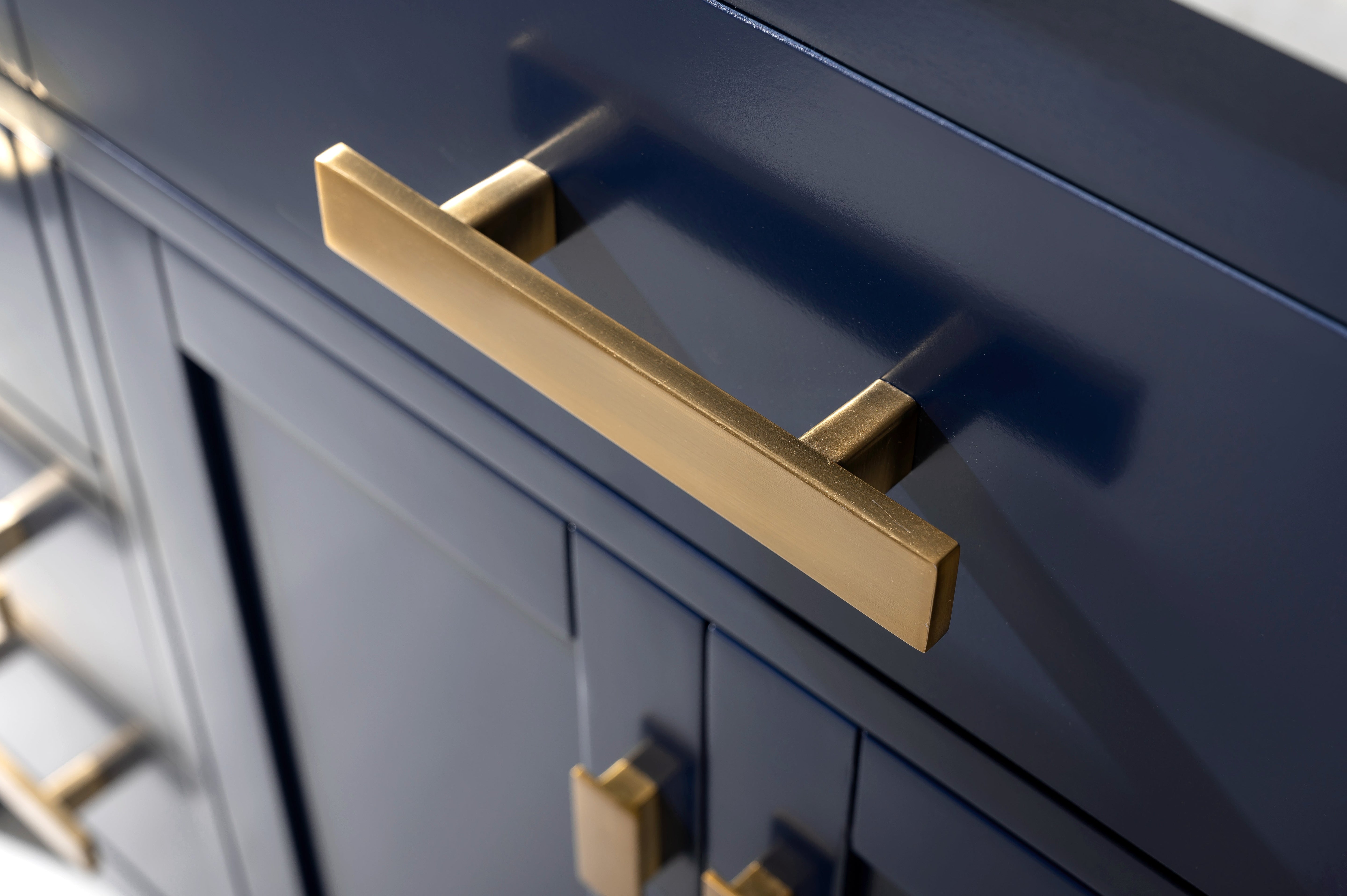 Valentino 48" Single Sink Vanity with White Quartz Top-Frovial