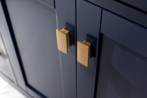 Valentino 48" Single Sink Vanity with White Quartz Top-Frovial