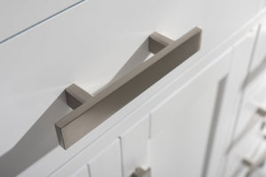 Valentino 48" Single Sink Vanity with White Quartz Top-Frovial