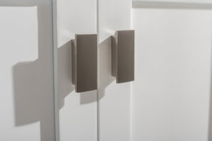 Valentino 48" Single Sink Vanity with White Quartz Top-Frovial