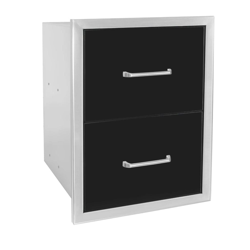 Wildfire 16" x 22" Outdoor Double Drawer-Frovial